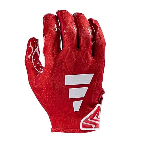 Adidas Freak 6.0 Padded Receiver Football Gloves — 02 - Red / White