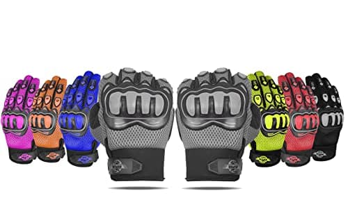 ALPHA CYCLE GEAR Dirt Bike & ATV Gloves for Men & Women — Black/Gray