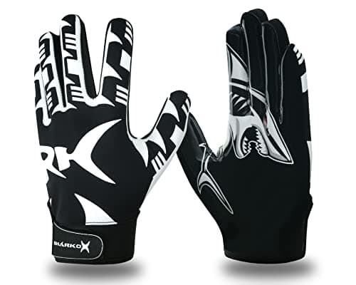 Ultra-Sticky Non-Slip Football Gloves for Youth, Adult, Kid Sizes