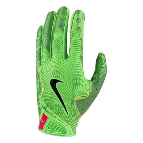 Nike Vapor Jet 8.0 Football Gloves - Ultimate Grip and Support — RAGE GREEN | JUNGLE GREEN | BLACK