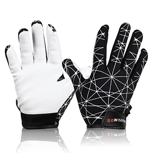 Youth Silicone Grip Football Gloves for Boys