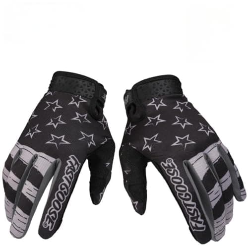 Men's & Women's Motorcycle Riding Gloves - Cold Weather, Cycling & Climbing, Wear-Resistant & Slip-Resistant — Grey1