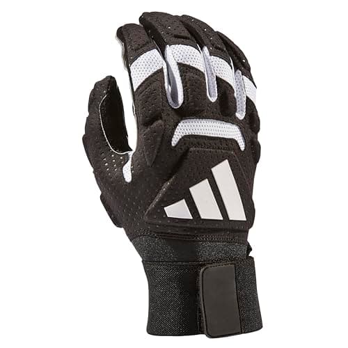 Adidas Men's Freak MAX 2.0 Padded Football Gloves — 2024 Chaos Black