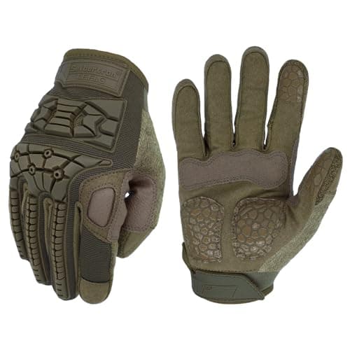 Seibertron T.F.F.I.G 2.0 Men's Tactical Gloves for Hunting Hiking Motorbike Riding — Army Green-T.F.F.I.G