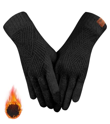 Women's Touchscreen Winter Gloves - REACH STAR Warm & Elastic Thinsulate Lining