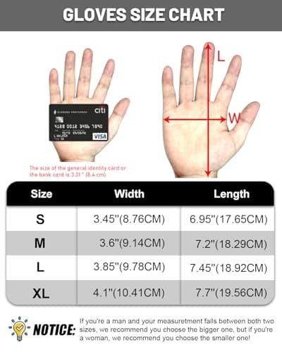 Skull Skeleton Gloves for Men and Women: Touchscreen Breathable Cycling Gloves
