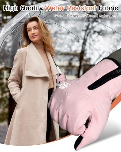 Winter Thermal Waterproof Touchscreen Gloves for Men and Women