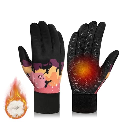 RIGWARL Upgraded Wool Gloves for Cold Weather, Touchscreen Compatible, Gifts for Men & Women