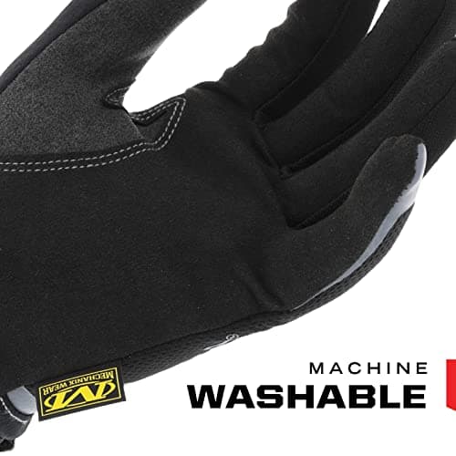Mechanix Wear Touchscreen Gloves for Men, Black, Medium