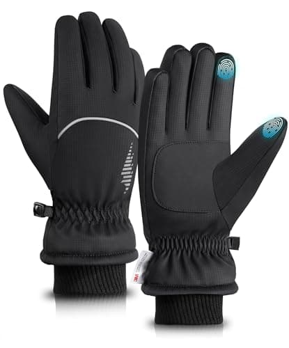RivMount Winter Gloves - Thermal, Waterproof, Touchscreen for Men & Women