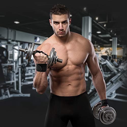 Padded Wrist Wrap Gym Gloves for Men and Women