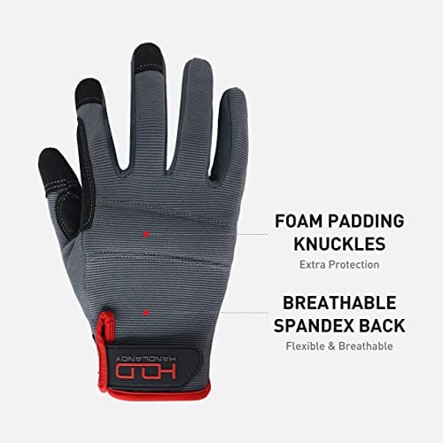 HANDLANDY Touch Screen Utility Gloves for Men & Women