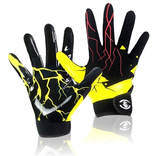 Sticky Silicone Palm Football Gloves for Kids Boys Girls