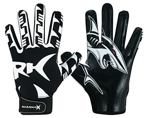 Ultra-Sticky Non-Slip Football Gloves for Youth, Adult, Kid Sizes