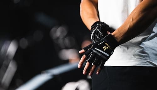 Bionic Men's Beastmode Half-Finger Gloves for Gym Workout