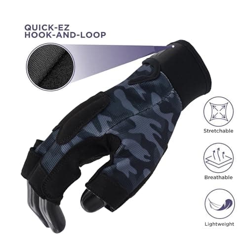 MRX Breathable Workout Gloves for Men and Women - Snug-Fit, Ideal for Weight Lifting, Cycling, Gym & More