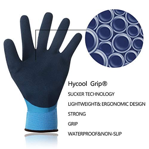 DS Safety Waterproof Gloves for Men and Women - Winter Work Gloves