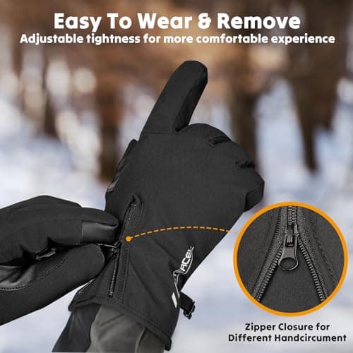 ATERCEL Winter Thermal Gloves with Graphene Cotton for Men & Women