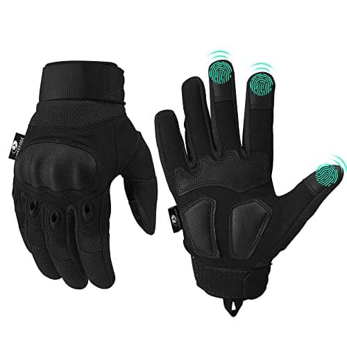 Mossy Oak Men's Touch Screen Tactical Gloves for Hunting and Hiking