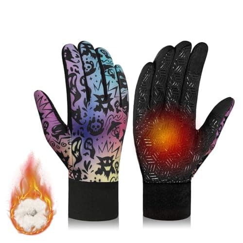 RIGWARL Upgraded Wool Gloves for Men & Women, Waterproof Touch Screen Compatible Winter Gloves for Cold Weather, Hiking