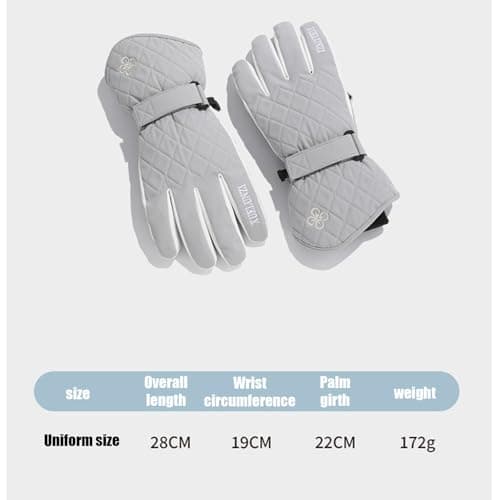 RIGWARL Winter Warm Touch Screen Gloves for Men and Women Windproof Waterproof