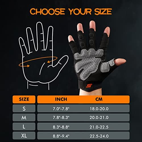 2022 Workout Gloves for Men and Women with Full Palm Protection and Excellent Grip