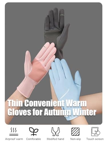 RIGWARL Touchscreen Winter Cycling Gloves for Men and Women Warm Windproof Thermal