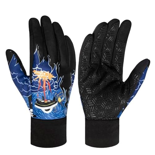 Waterproof Winter Gloves for Men and Women: RIGWARL Gloves for Cool and Cold Weather — T112 Plus-(75% Warm&Water-Resistant)-Fango
