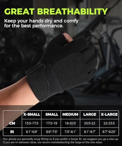 Lightweight Breathable Workout Gloves for Men and Women - Perfect for Weightlifting, Cycling, Climbing