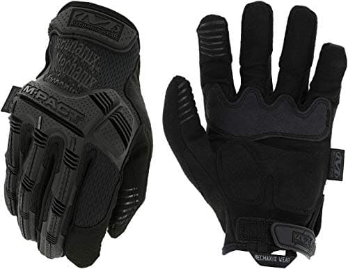Mechanix Wear M-Pact Tactical Gloves - Men's Touchscreen Safety Work Gloves (Camouflage - Large) — Black