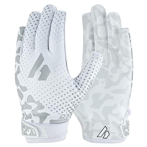 RPG1 Football Gloves for Adults and Youth — Frost