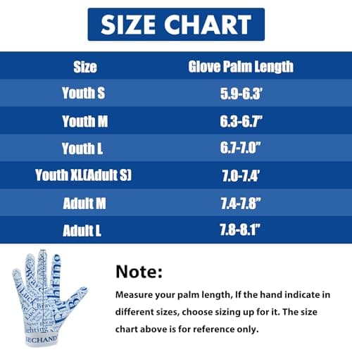 Non-Slip Breathable Football Gloves for Youth and Teen Training