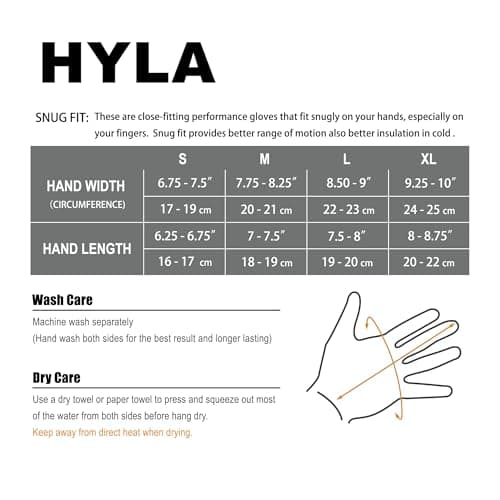 DRYMILE Hyla Waterproof Touchscreen Gloves for Men & Women - Warm Winter Gloves for Work, Hiking, Skiing, and Biking