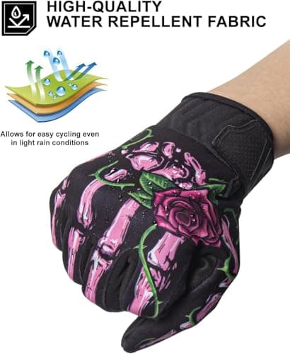 RIGWARL Winter Gloves 10F-50F Warm, Touch Screen, Waterproof Cycling Gloves for Men & Women
