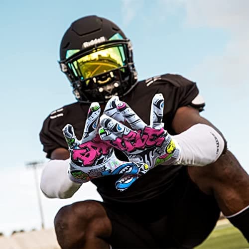 Football Receiver Gloves - Adult and Youth