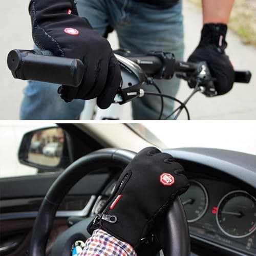Cyg&Cl Winter Touchscreen Gloves, Men/Women, Warm, Water Resistant, Windproof