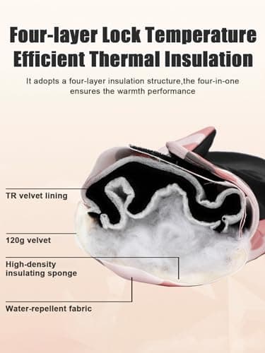 RIGWARL Winter Gloves Touchscreen Insulated for Running and Cycling