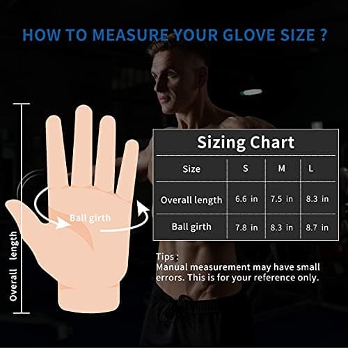 Breathable Workout Gloves for Men and Women, Comfortable Weightlifting Gloves