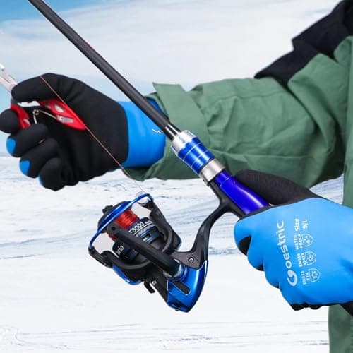 GOESTRIC Winter Work Gloves, 100% Waterproof & Grippy for Men & Women