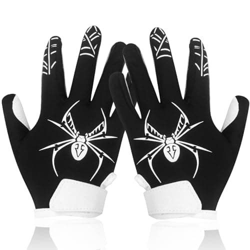 Youth Football Silicone Grip Gloves for Kids: Enhance Ball Control