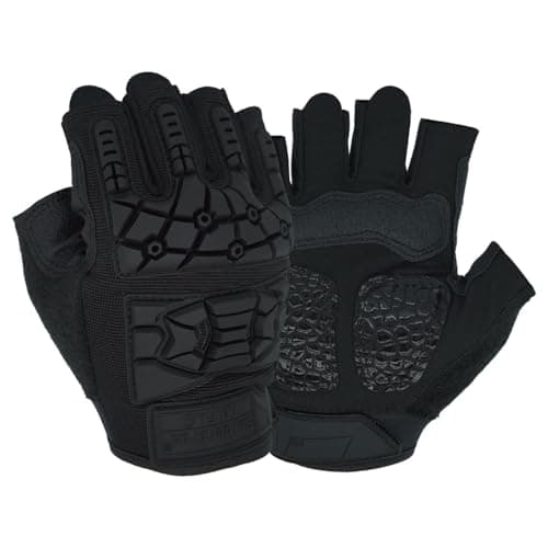 Seibertron T.F.F.I.G 2.0 Men's Tactical Gloves for Hunting Hiking Motorbike Riding — Black-THFIG