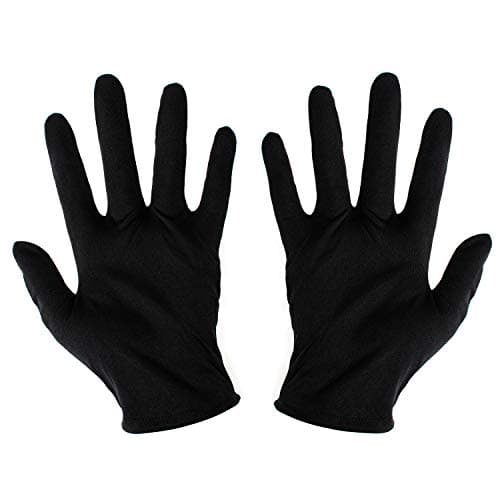 Joy Join Skeleton Gloves for Halloween Costumes Black