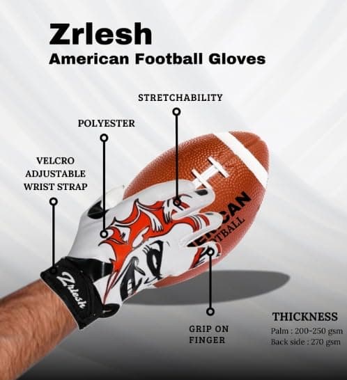 High Performance Football Gloves for Adults and Kids