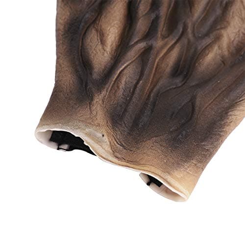 MioCloth Scary Halloween Skeleton Claw Hand Gloves Costumes for Adults