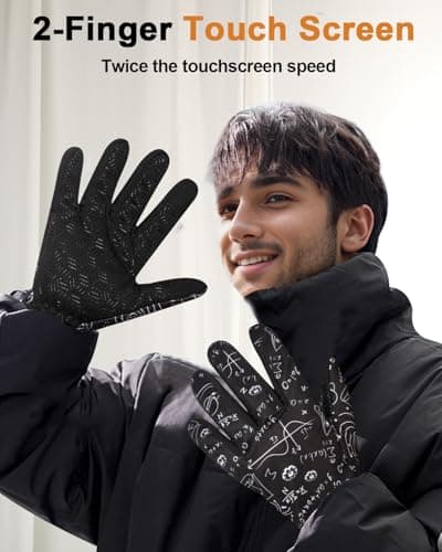 RIGWARL Touch Screen Running Gloves for Men & Women