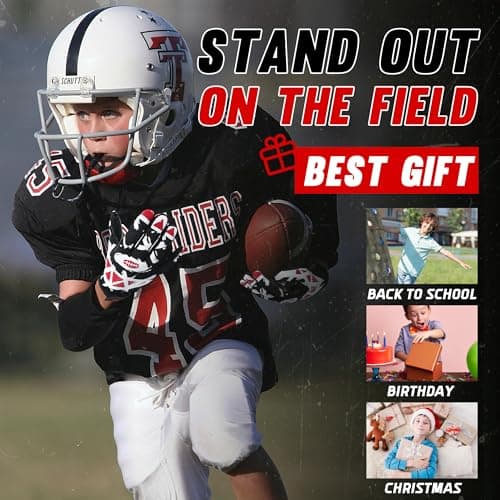 Sticky Football Gloves for Youth Boys and Girls