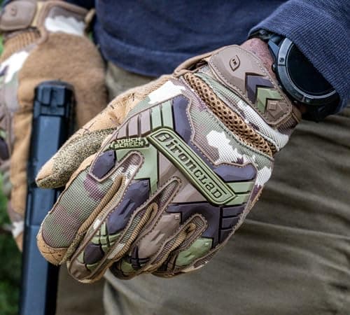 Ironclad Tactical Impact Camouflage Gloves