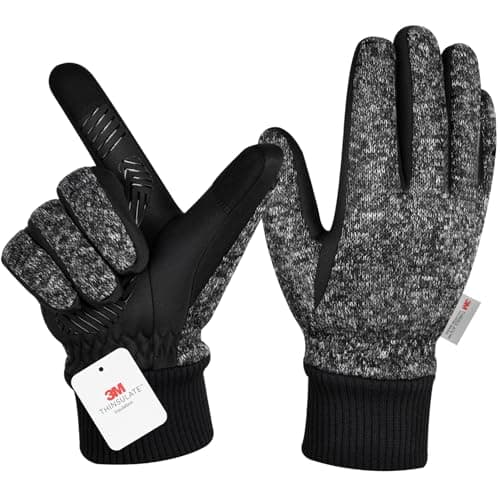 MOREOK Winter Gloves -10°F 3M Thinsulate Touch Screen Ski Bike Gloves