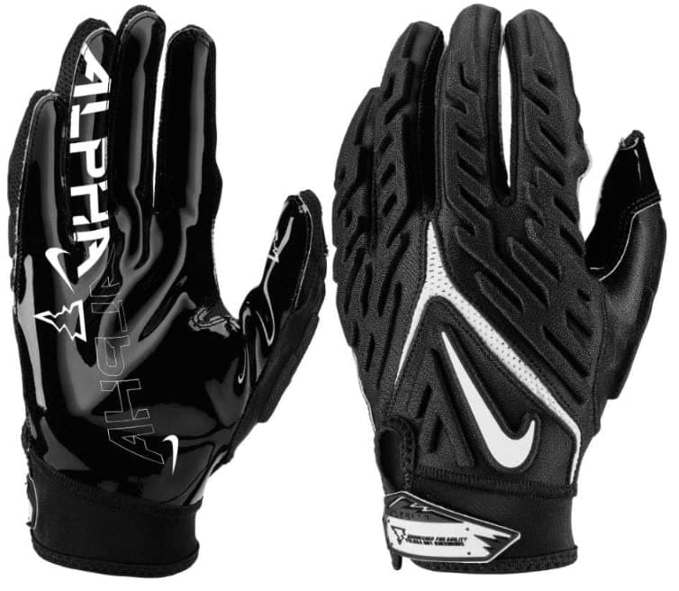 Nike Youth Superbad 6.0 Football Gloves — BLACK | WHITE