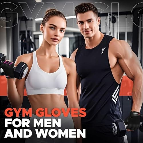 BEACE Anti-Slip Weight Lifting Gloves for Men & Women Fitness Training